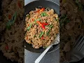 Download Lagu Stir fried glass noodles with basil #youtubeshorts #youtubevideo #food #tips #foryou