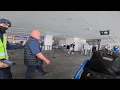 United Airlines TSA Baggage Re-Check Going Straight in San Francisco International Airport GFH10054