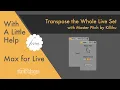 Download Lagu Master Pitch: Transponeer de hele liveset - met een beetje hulp van Max voor live (EN)