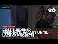 Cost-burdened residents vacant units lack of projects creating Albany housing crisis