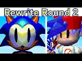 Download Lagu FNF VS Rewrite Sonic ROUND 2 + TRUE ENDING (Thriller Gen Encore, Trinity Encore) Sonic.EXE