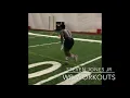 Steven Jones jr WR workouts