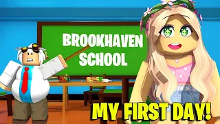First Day at School and I got BULLIED! Roblox