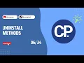 Ep 006 - Uninstall Methods