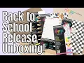 Happy Planner Back to School Release Unboxing Planners Sticker Books Planner Accessories