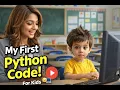 Learn Python for Kids First Program Hello Python Fun Animation