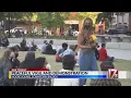 Peaceful vigil held in Moore Square in Raleigh