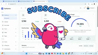 TailAdmin React Dashboard Free Tailwind Admin Template Setup Dashboard UI with Ajay