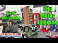 Harbor Freight 6 x48 Belt Sander 3HP Motor Upgrade Huge Improvement