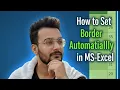 Download Lagu How to add borders automatically in excel?