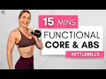 15 Min Abs Core Functional KETTLEBELL Workout