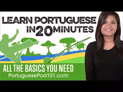 Download MP3 Learn Portuguese in 20 Minutes - ALL the Basics You Need