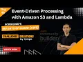 Day 46 Event-Driven Processing with Amazon S3 and Lambda 100 Days of Cloud AWS