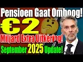 Download Lagu 💶 September 2025: Pensioenfondsen keren €2 miljard extra uit – Wat betekent dit voor u?