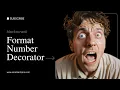 Hackerrank Challenge Format Number Decorator Solved in Python