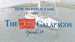 How to Patch a Sail; and Exploring the Galapagos [Sailing Zatara Ep 31]