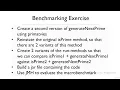 77 Instructions for exercise 2 use JMH to macrobenchmark the project