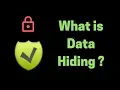 What is data hiding in java with example