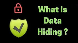 What is data hiding in java with example