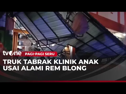 Truk Rem Blong Seruduk Klinik Anak dan Empat Ruko di Aceh Tengah