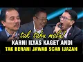 KARNI KAGET ANDI TAK BERANI MENJAWAB KEASLIAN IJAZAH SCAN