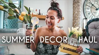 Summer Decor Haul Marshalls Amazon Michaels