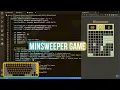 ASMR Programming - Coding Minesweeper Game