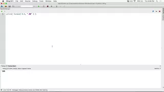 42 Formatting floating point numbers as percentages - Learn Python
