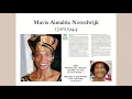 NAKS Sranan Icoon - Juni 2020 - Mavis Noordwijk
