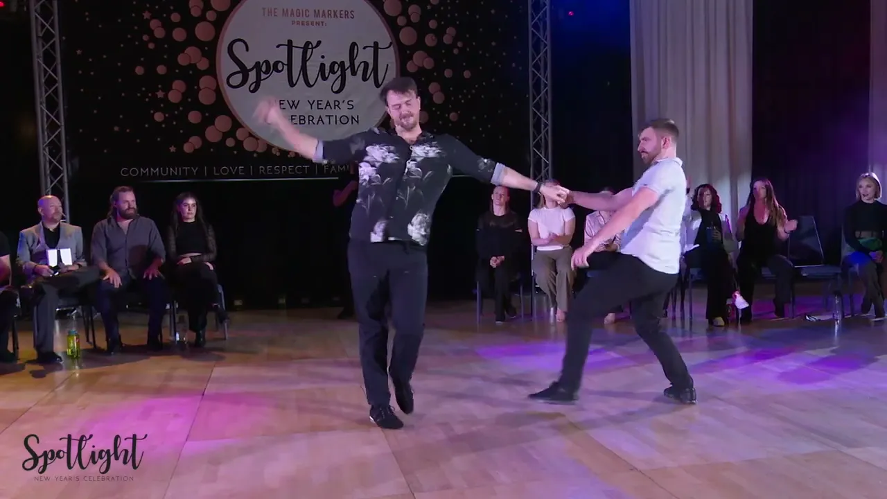 Spotlight New Year's Celebration 2023 Intermediate Jack & Jill - Christopher Bernard & Chase Warner