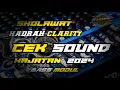 Download Lagu Cek sound hadrah terbaru  2024 | Yammim Nahwal Madinah | Bass modul