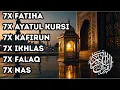 Download Lagu 7X FATIHA 7X AYATUL KURSI 7X KAFIRUN 7X IKHLAS 7X FALAQ 7X NAS | EPS 735