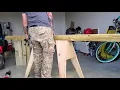 Building an anvil stand from 4x4s
