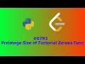 No Sound Leetcode 793 Preimage Size of Factorial Zeroes Function