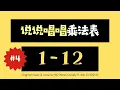 Download Lagu 说说唱唱乘法表 Chinese Multiplication Table Recitation (cheng fa biao)