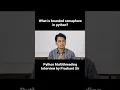 What is bounded semaphore in Multithreading by Prashant Sir
