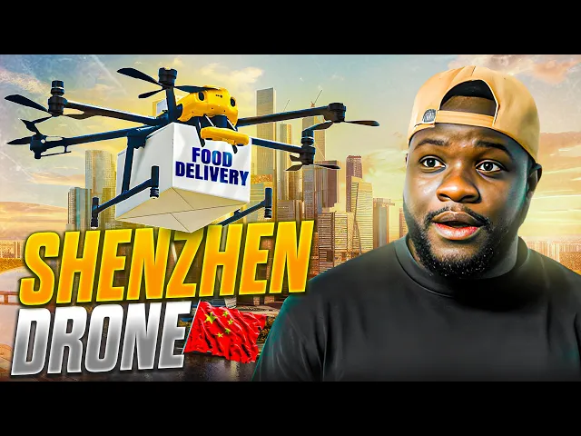 China’s Drone Delivery in Shenzhen 🇨🇳 | This Feels Like 2050!