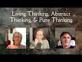 What kind of thinking are you using Living Abstract Dead Pure Creative Mathematical