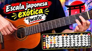 Como tocar la escala "IWATO" (Exótica japonesa) paso a paso