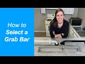 How to Select a Grab Bar for your Bathroom Shower or Toilet Standard vs Designer