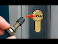 Download Lagu Miljarden mensen weten niet hoe ze deuren in noodgevallen kunnen openen zonder sleutel😱!!