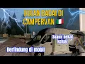 SUAMI NEKAT KELUAR WALAU ADA PETIR! HUJAN DERAS BADAI DI CAMPERVAN SAMPAI BANJIR #23