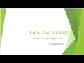 6 Core Java Comment And Naming Convention in Java with live coding Bangla Tutorial
