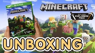 Minecraft Explorer s Pack Xbox One Unboxing