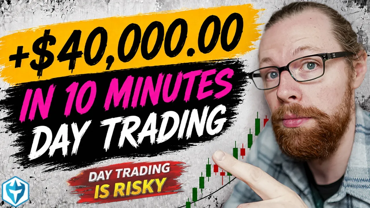 I Just Made $40k in 10-minutes of Day Trading...: video thumbnail