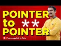 Lec 1 31 Data Structures and Algorithms Pointer to Pointer Double Pointer