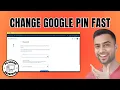 How To Change Google Account Pin - Advanced Strategies