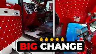Transforming a Peterbilt 379 Interior Stacks Upgrade on a Peterbilt 386