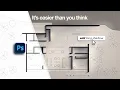 How I Turn Simple Floor Plans Into Beautiful Architectural Drawings