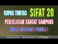 Download Lagu 🔺Kupas Tuntas Sifat 20 Penjelasan Sangat Mudah dimengerti 🔻